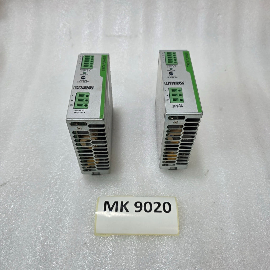PHOENIX CONTACT TRIO-PS/1AC/24DC/5 POWER SUPPLY 24V 5A DIN RAIL PSU 2866310