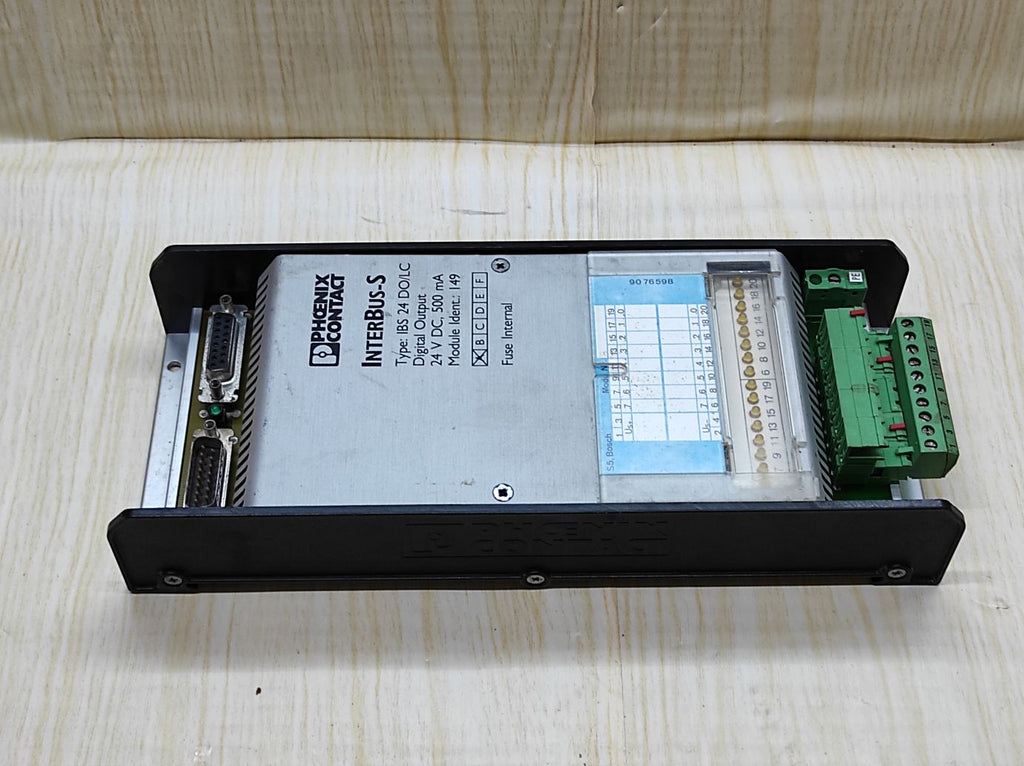 Phoenix Contact INTERBUS-S IBS 24 DO/LC Digital Output Module 24V DC 2784667