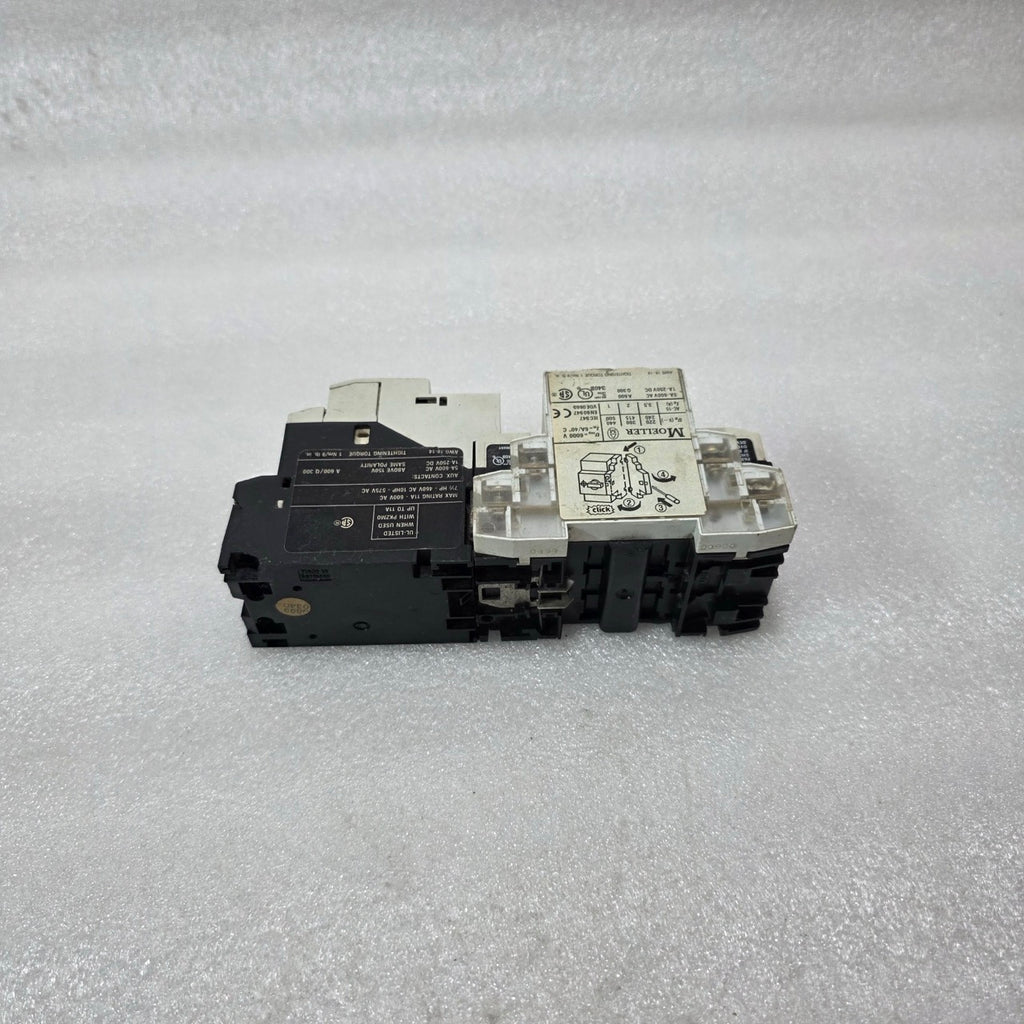 MOELLER PKZM0-16 MOTOR CIRCUIT BREAKER + SE00-11-PKZ0 CONTACTOR 16A 3P