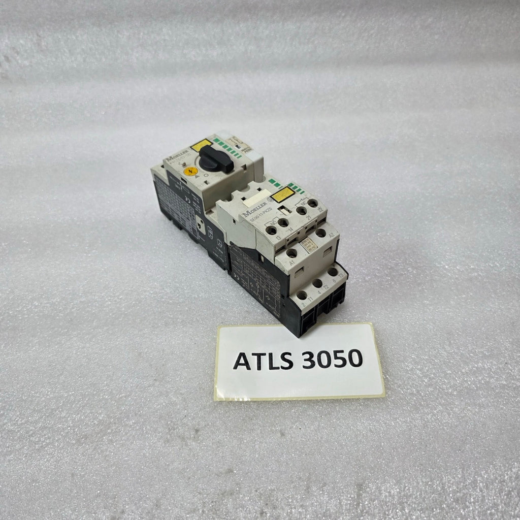 MOELLER PKZM0-16 MOTOR CIRCUIT BREAKER + SE00-11-PKZ0 CONTACTOR 16A 3P