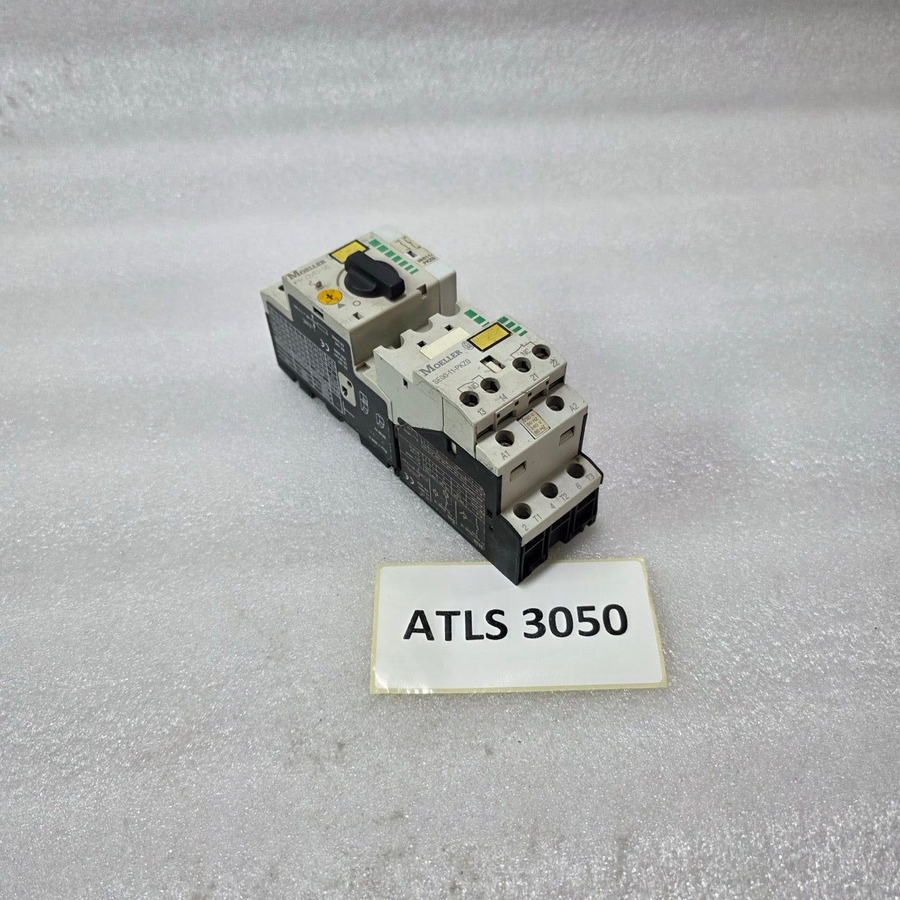 MOELLER PKZM0-16 MOTOR CIRCUIT BREAKER + SE00-11-PKZ0 CONTACTOR 16A 3P