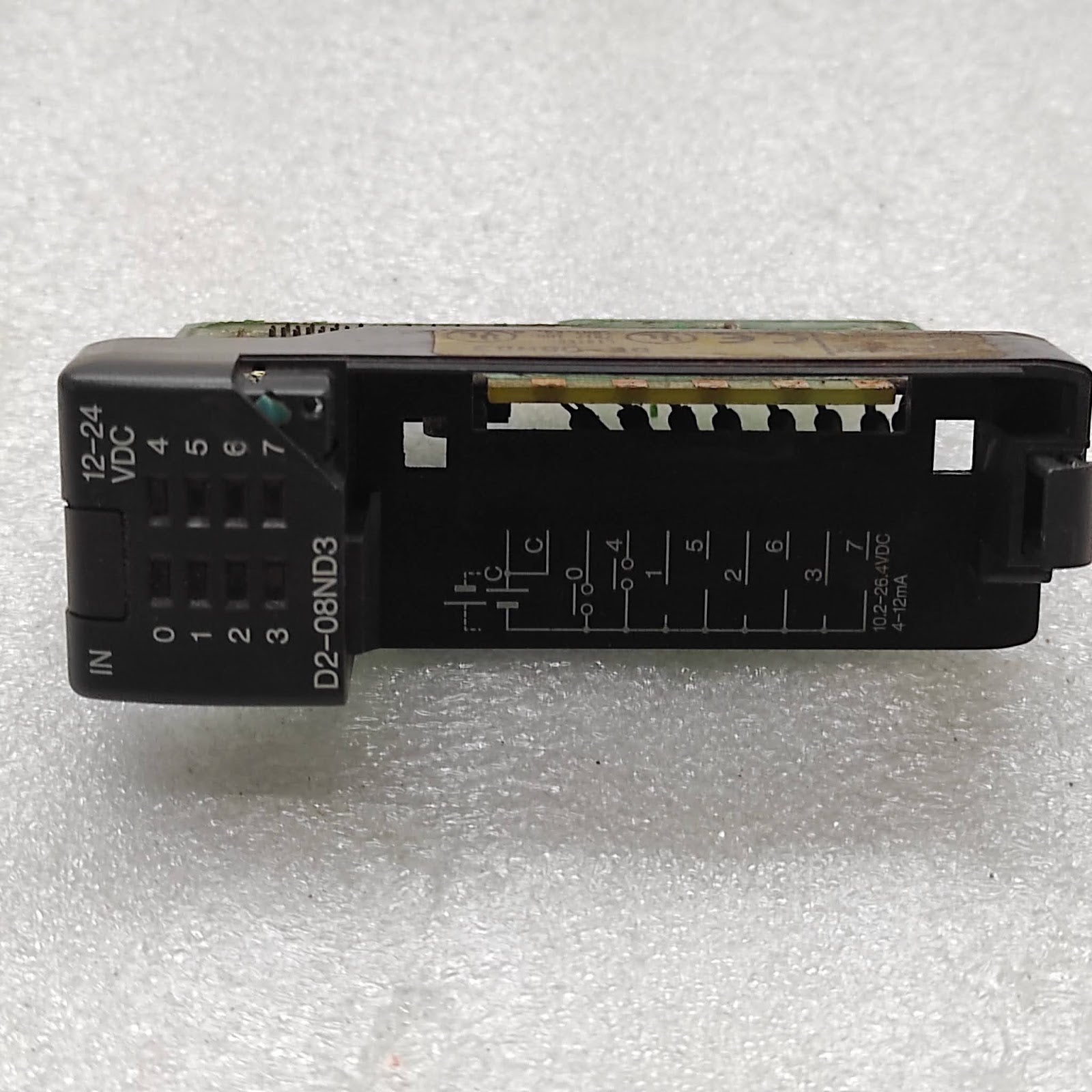 PLC DIRECT D2-08ND3 INPUT MODULE