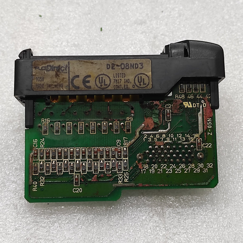 PLC DIRECT D2-08ND3 INPUT MODULE