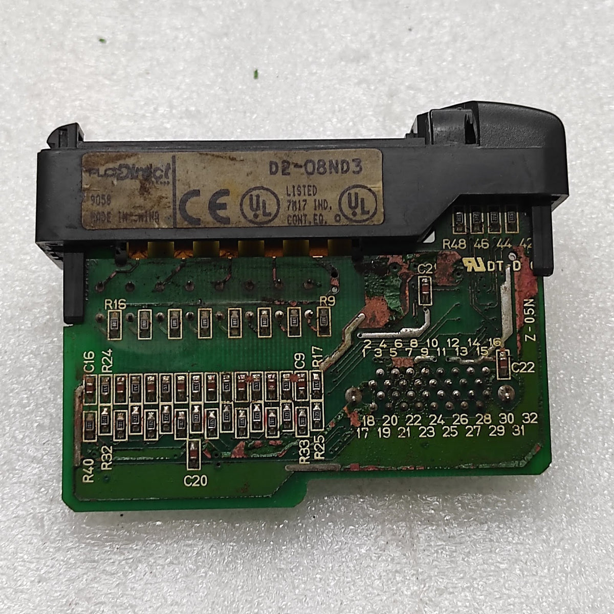 PLC DIRECT D2-08ND3 INPUT MODULE
