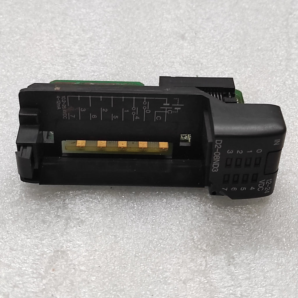 PLC DIRECT D2-08ND3 INPUT MODULE