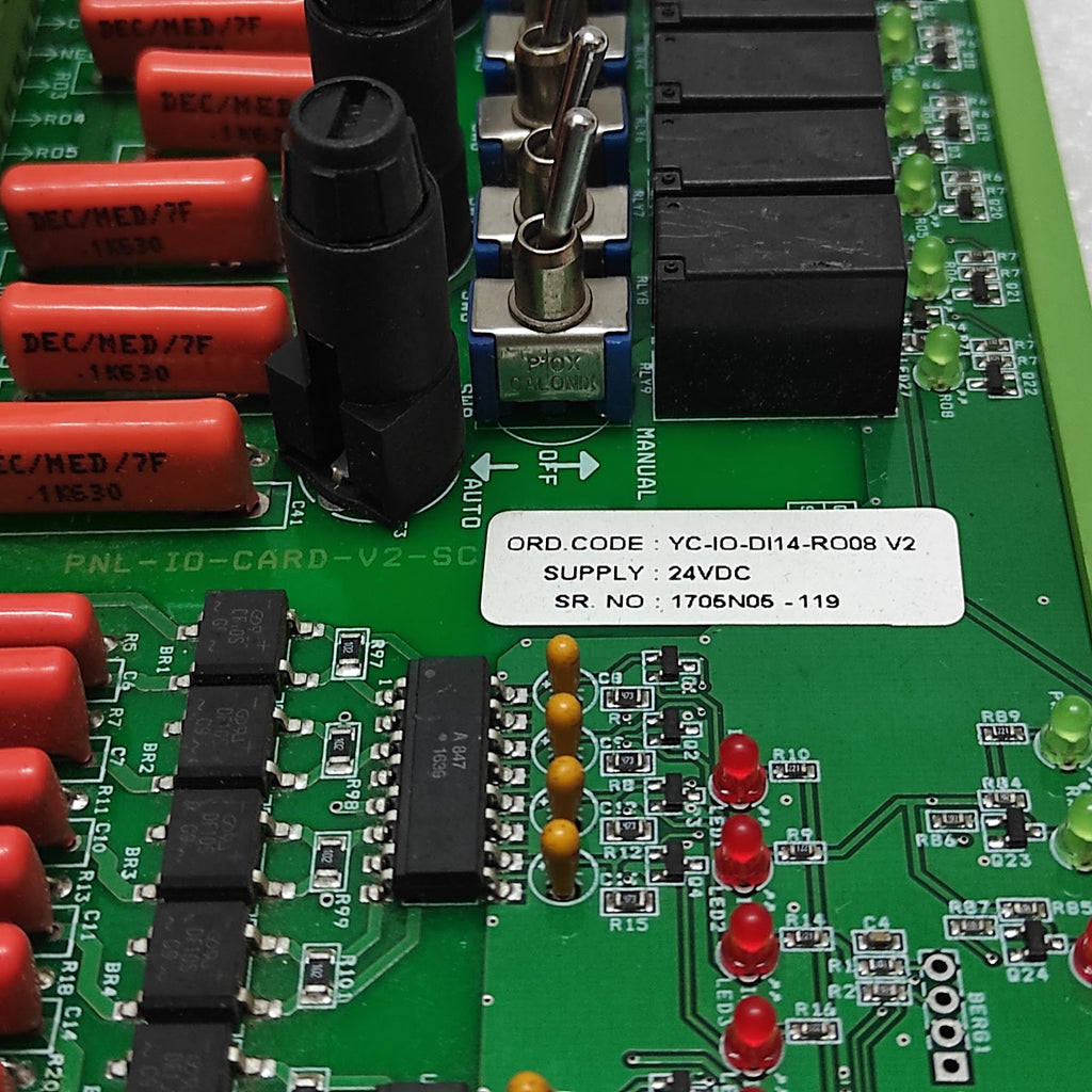 PNL-IO-CARD-V2-SC I/O MODULE YC-IO-D14-RO08 V2 24VDC