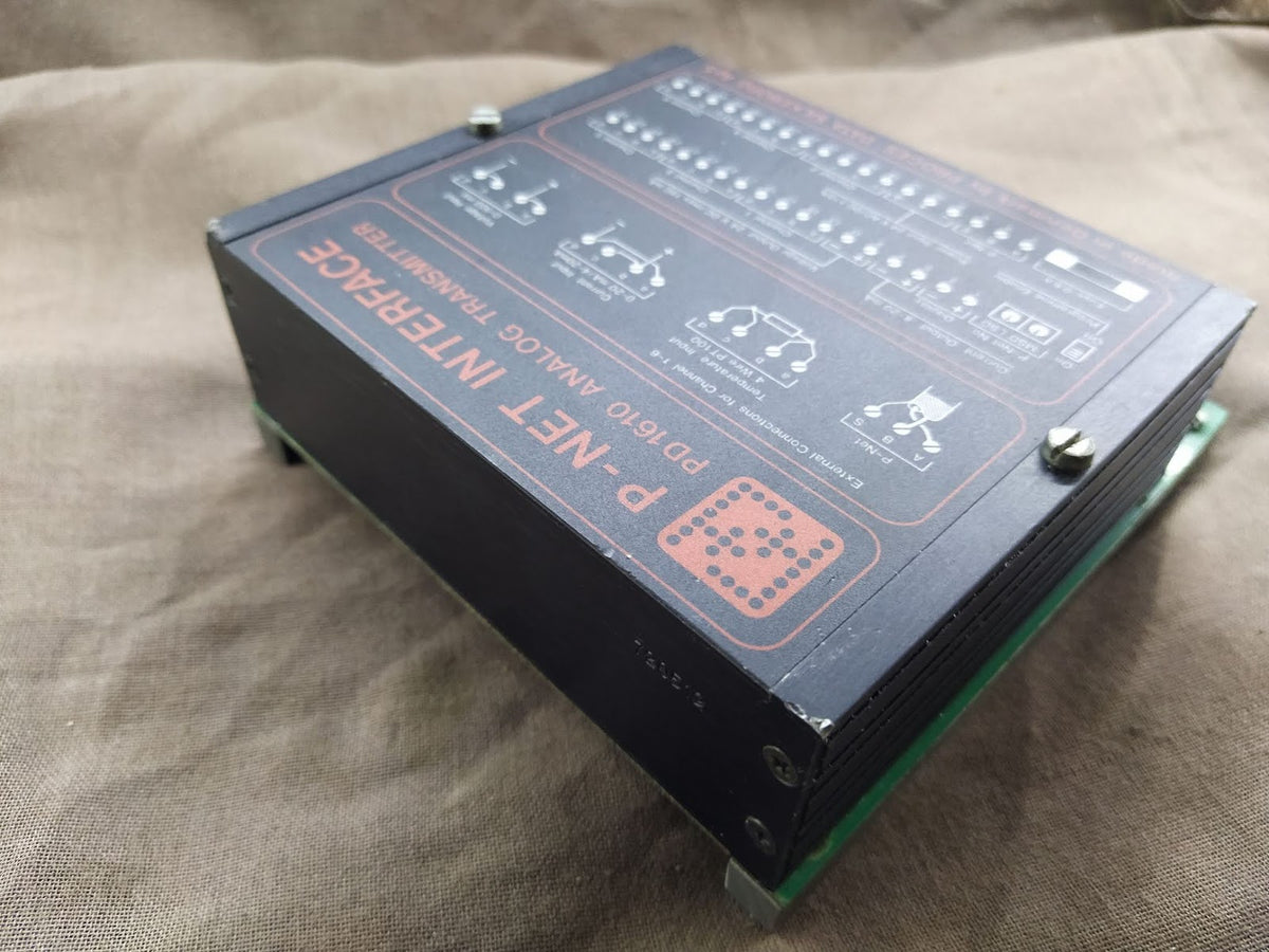 Process Data Silkeborg P-NET Interface PD 1610 Analog Transmitter PD1610