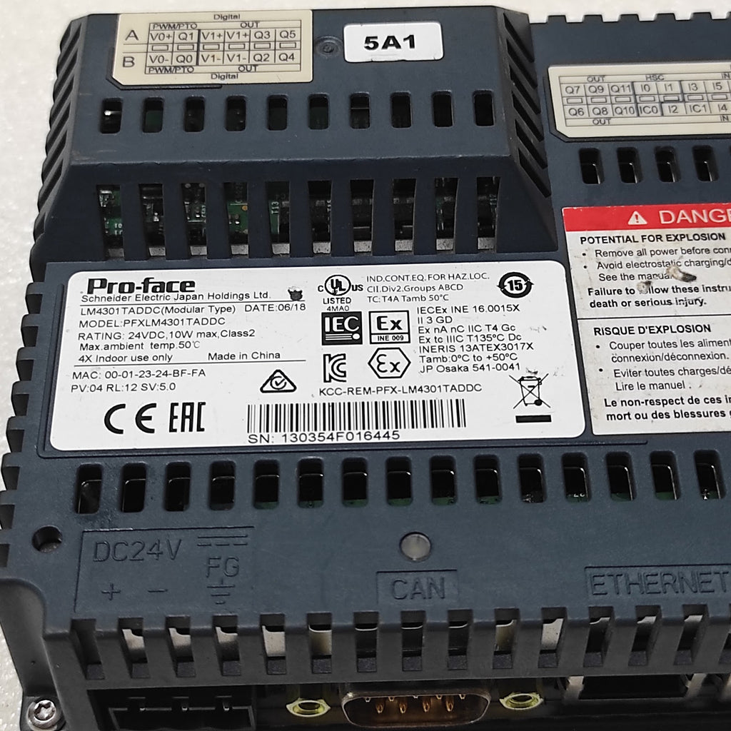 PROFACE PFXLM4301TADDC 5.7" HMI 24VDC