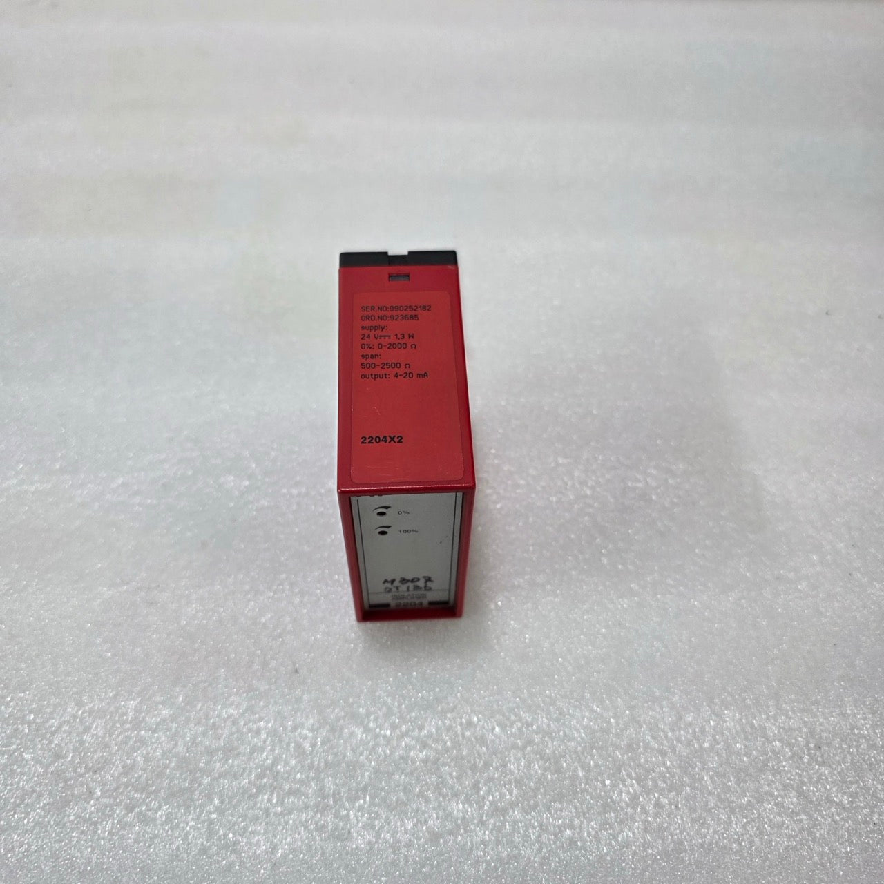 PR ELECTRONICS 2204X2 ISOLATION AMPLIFIER 0–2000Ω TO 4–20MA CONVERTER 24VDC