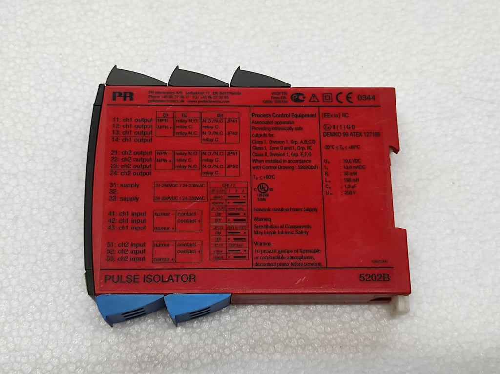 PR ELECTRONIC 5202B PULSE ISOLATOR