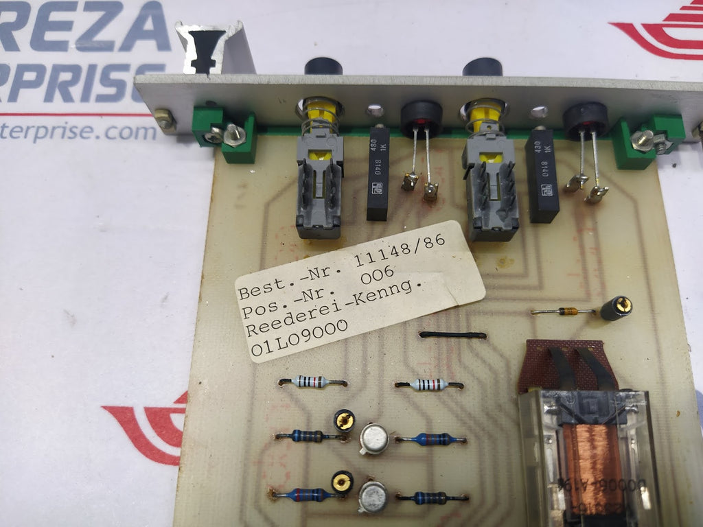 REEDEREI KENNG 01LO9000 PCB 11148/86