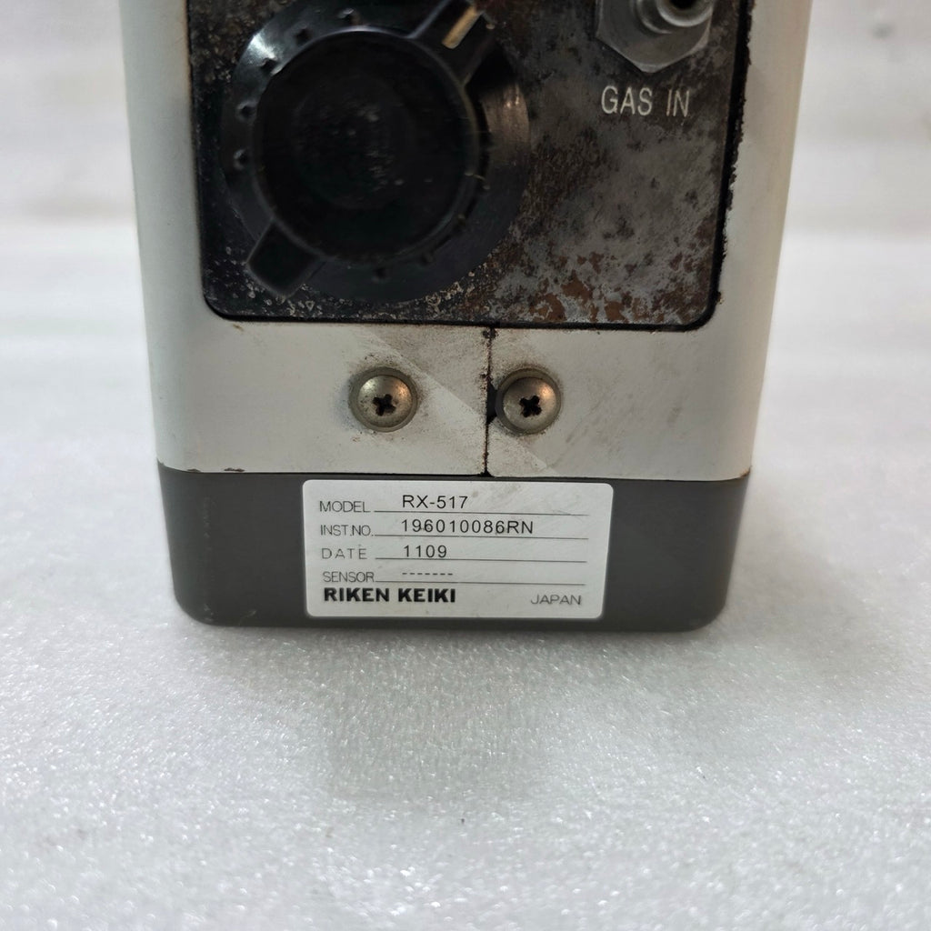 RIKEN KEIKI RX-517 MULTI GAS DETECTOR CONTROLLER | HC, O₂, H₂S MONITORING PANEL