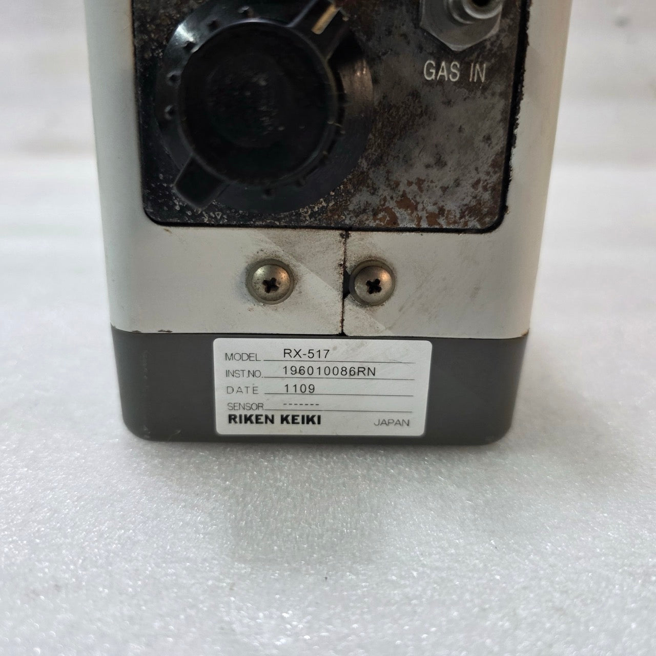 RIKEN KEIKI RX-517 MULTI GAS DETECTOR CONTROLLER | HC, O₂, H₂S MONITORING PANEL
