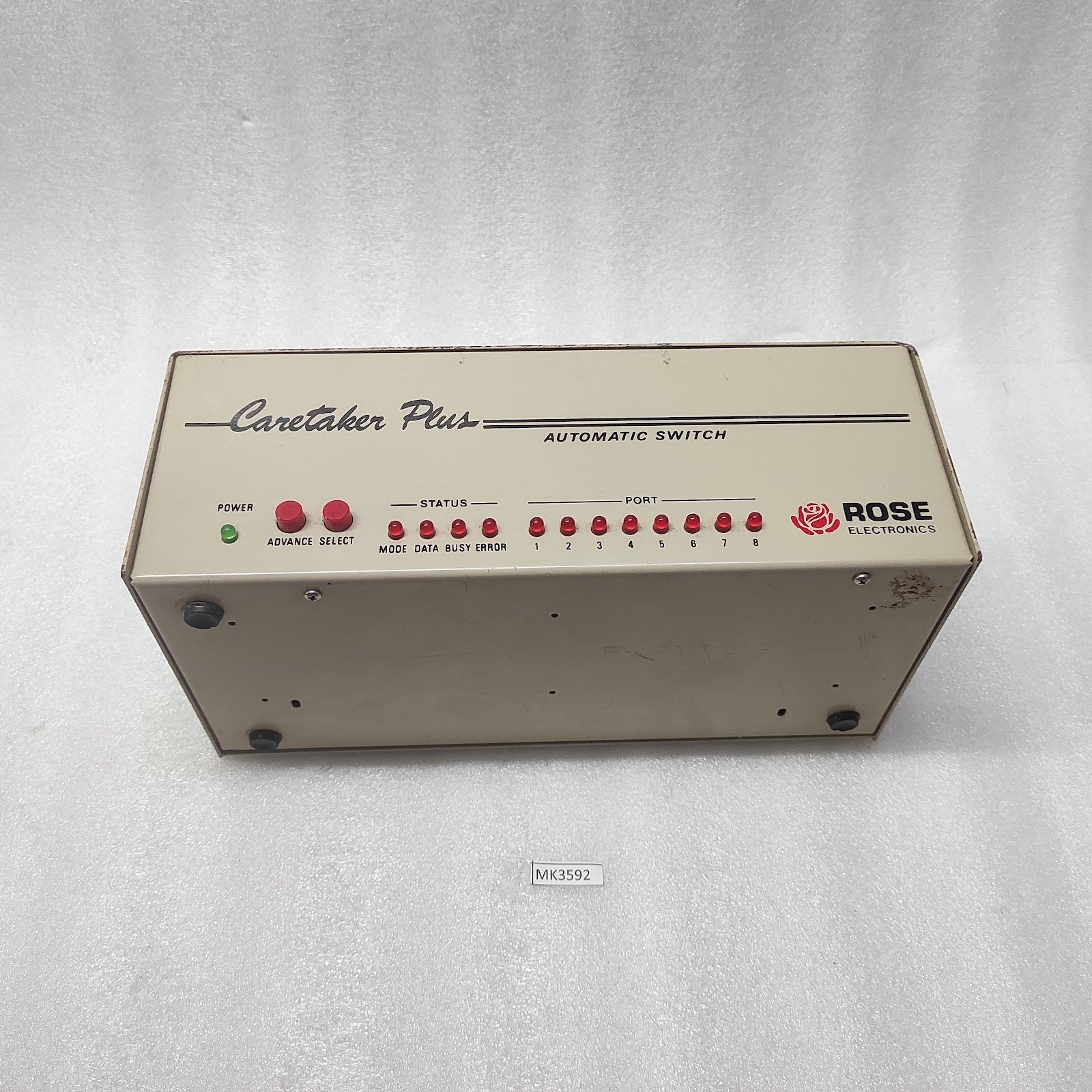 ROSE ELECTRONICS CTP-8S 8-PORT EXTERNAL SWITCH CTP-8S/10X/SW