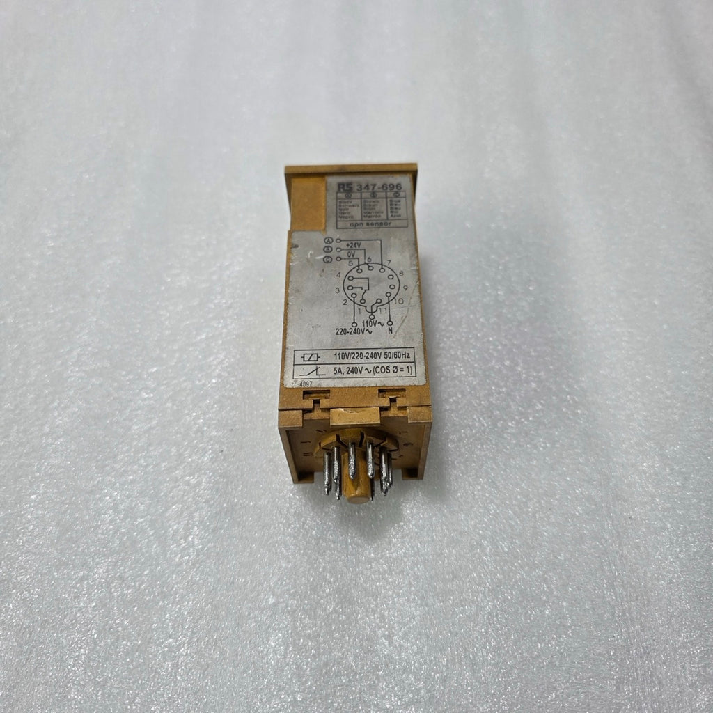 RS 347-696 TIME DELAY RELAY 0–30 SEC | 110/220-240V AC TIMER RELAY MODULE