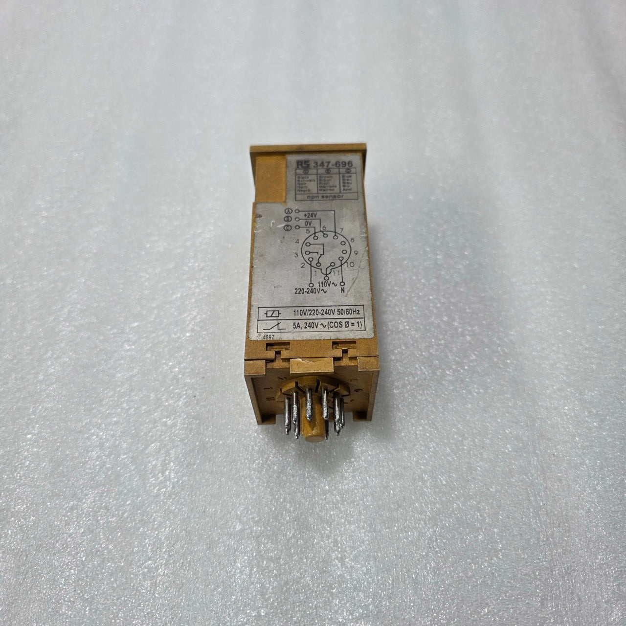 RS 347-696 TIME DELAY RELAY 0–30 SEC | 110/220-240V AC TIMER RELAY MODULE