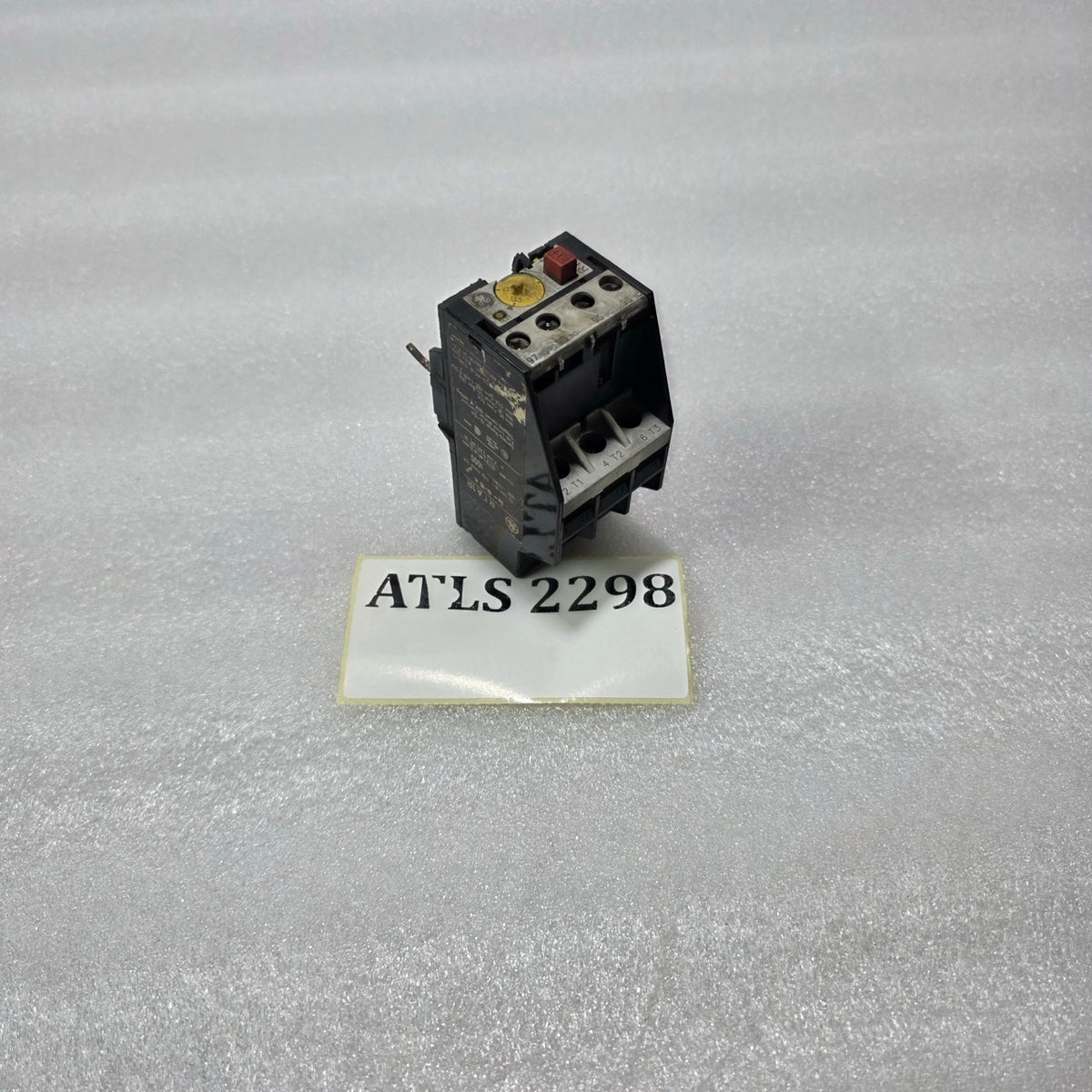 GE RTA1R THERMAL OVERLOAD RELAY 12-15A WITH AUXILIARY CONTACT MODULE 690V