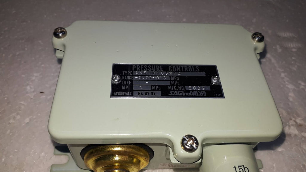 Saginomiya ANS-C103WKQ Pressure Controls ANSC103WKQ