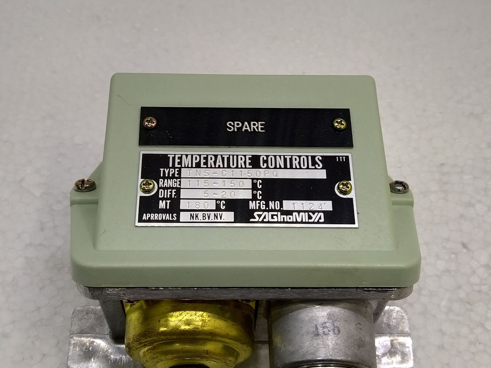 Saginomiya TNS-C1150PQ Temperature Controls TNSC1150PQ 151-150'C