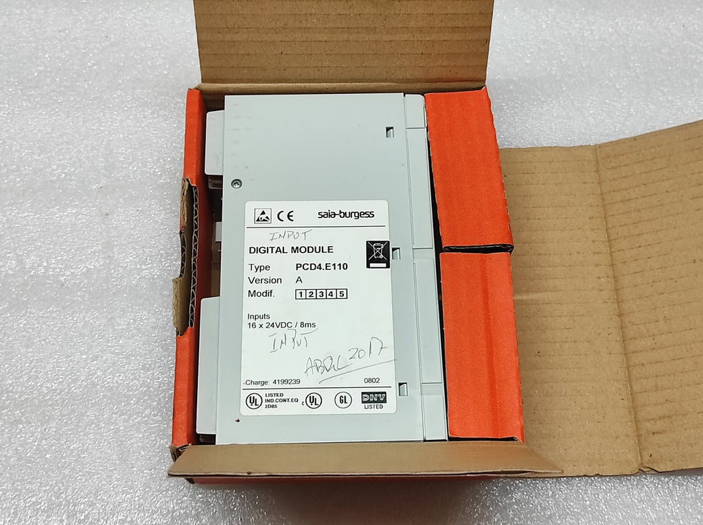SAIA-BURGESS PCD4-E110 DIGITAL MODULE