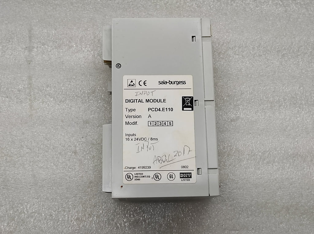 SAIA-BURGESS PCD4-E110 DIGITAL MODULE
