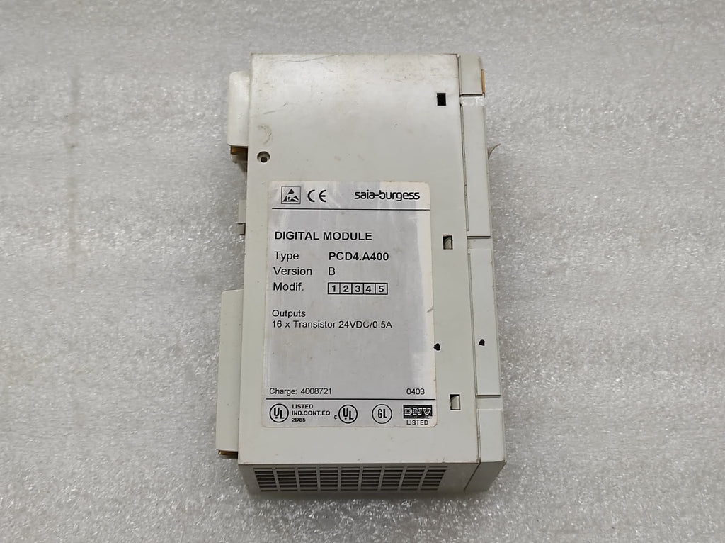 SAIA-BURGESS PCD4.A400 DIGITAL MODULE