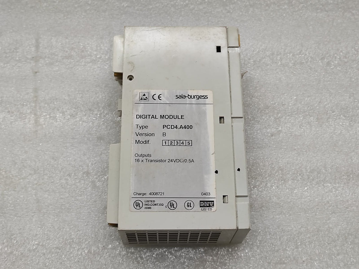 SAIA-BURGESS PCD4.A400 DIGITAL MODULE