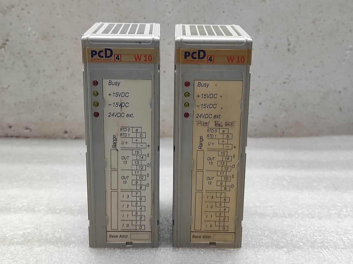 SAIA BURGESS PCD4.W100 ANALOG MODULE