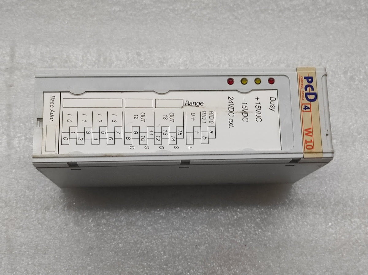 SAIA BURGESS PCD4.W100 ANALOG MODULE