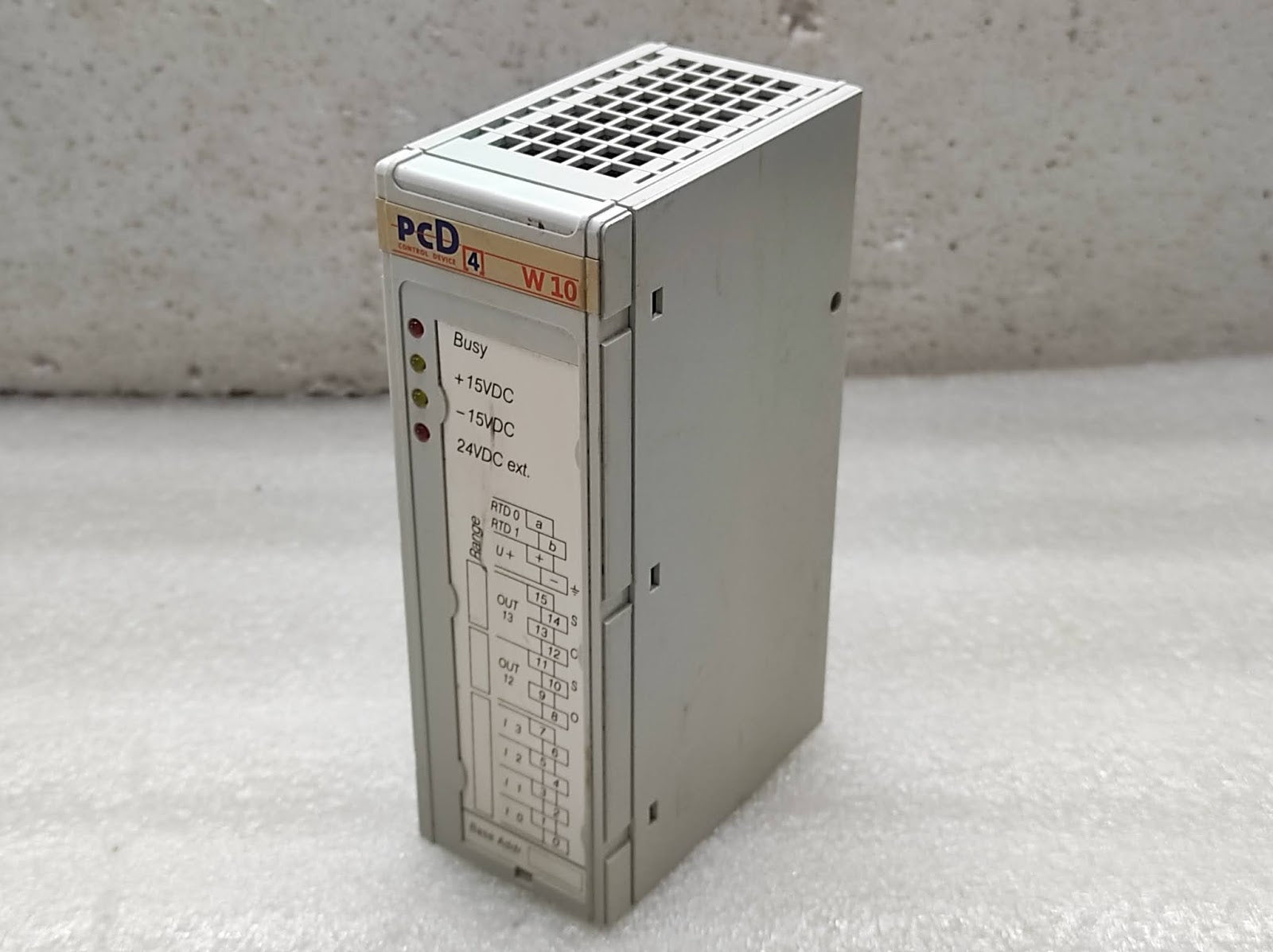 SAIA BURGESS PCD4.W100 ANALOG MODULE