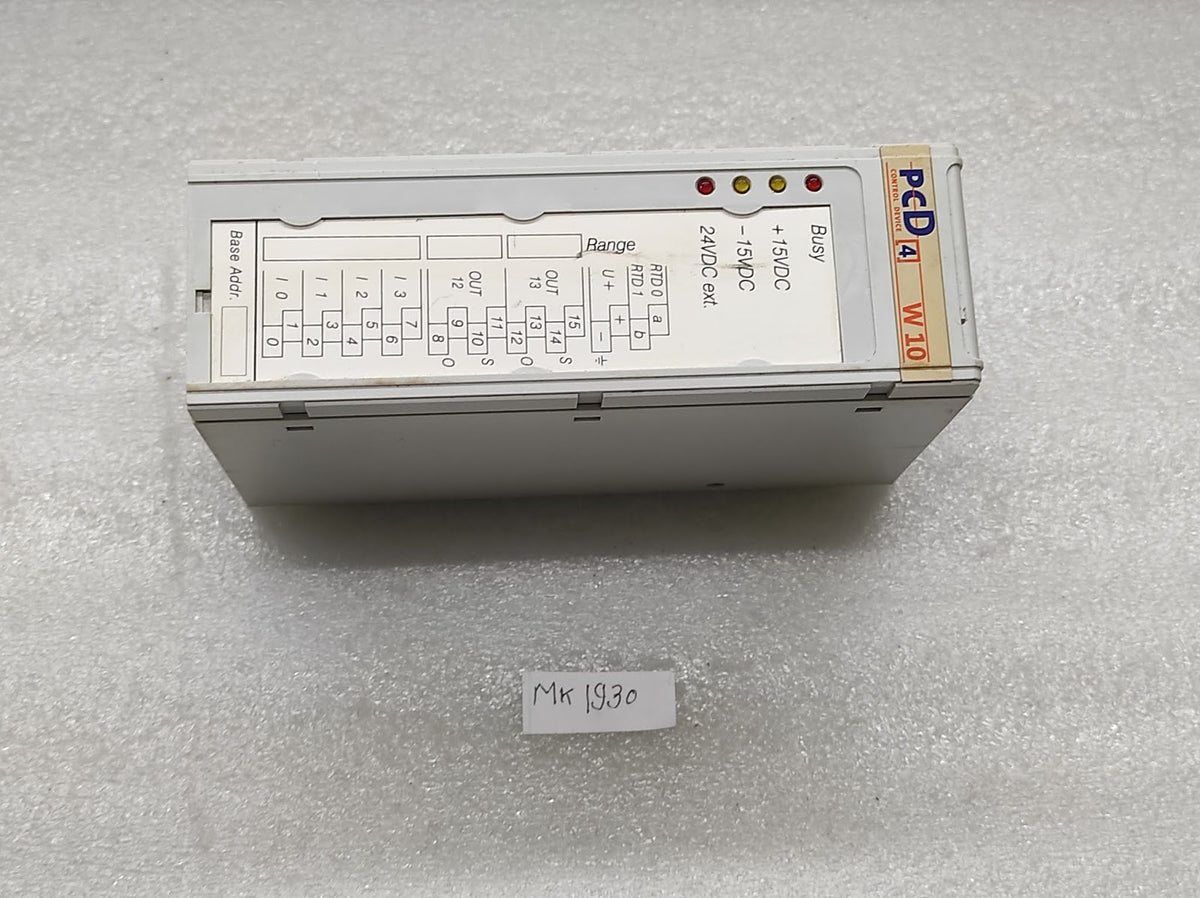 SAIA BURGESS PCD4.W100 ANALOG MODULE