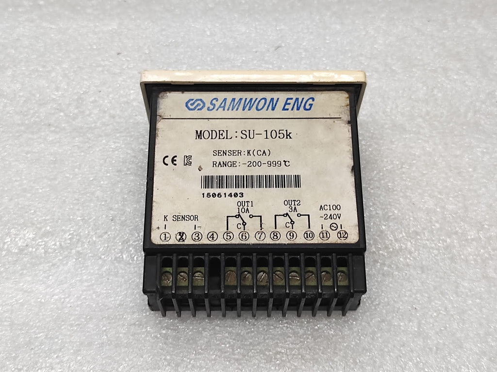 SAMWON ENG SU-105K TEMPERATURE CONTROLLER AC100-240V