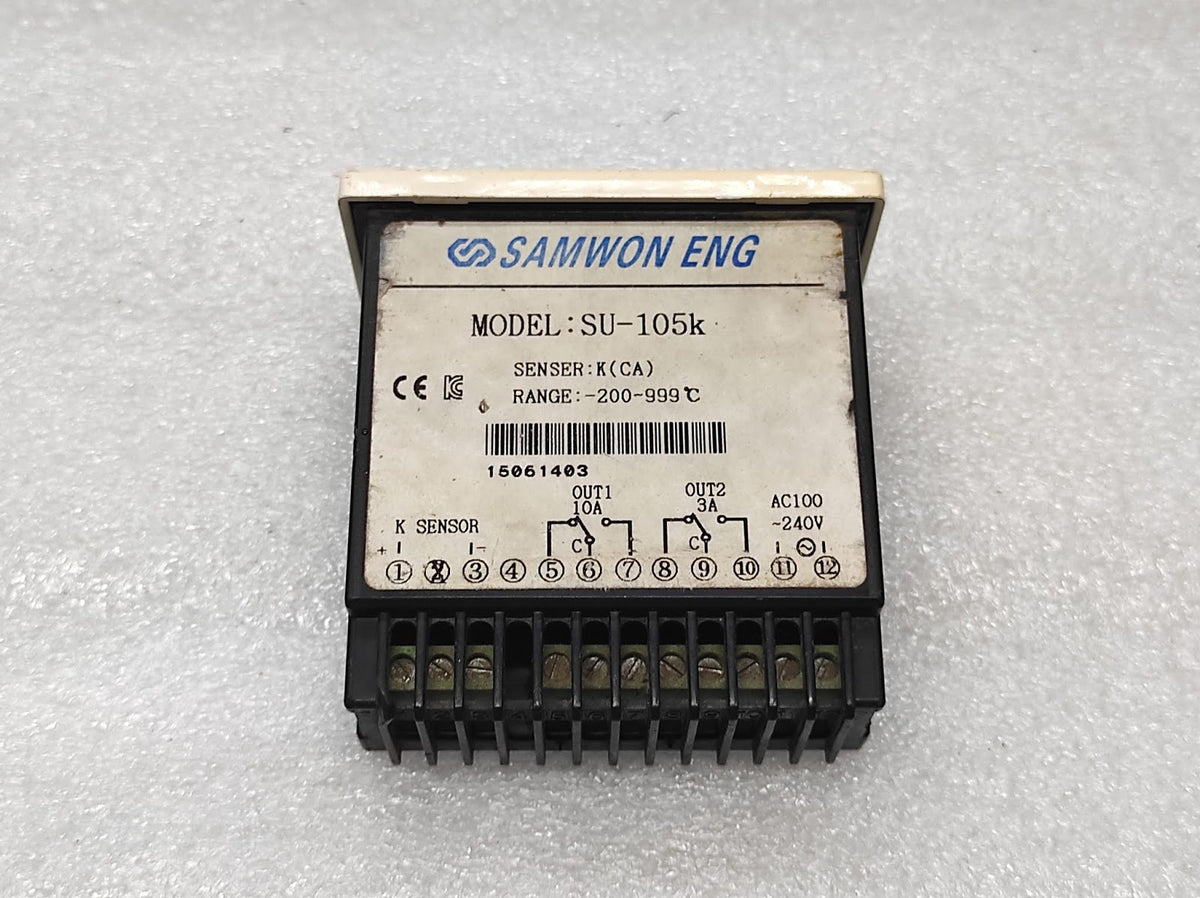 SAMWON ENG SU-105K TEMPERATURE CONTROLLER AC100-240V