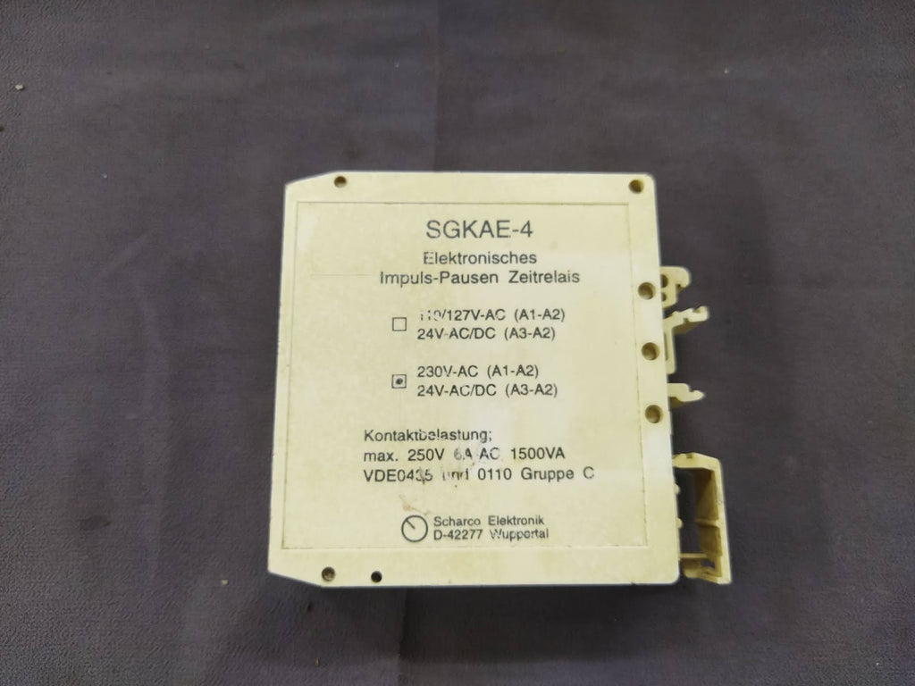 Scharco Elektronik SGKAE-4 Relay 230V AC/24V AC-DC