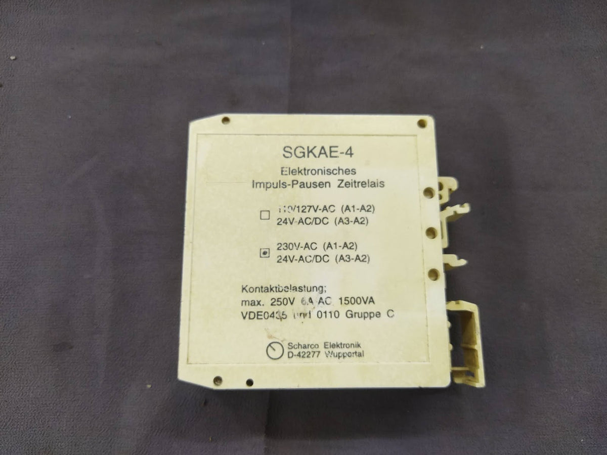 Scharco Elektronik SGKAE-4 Relay 230V AC/24V AC-DC