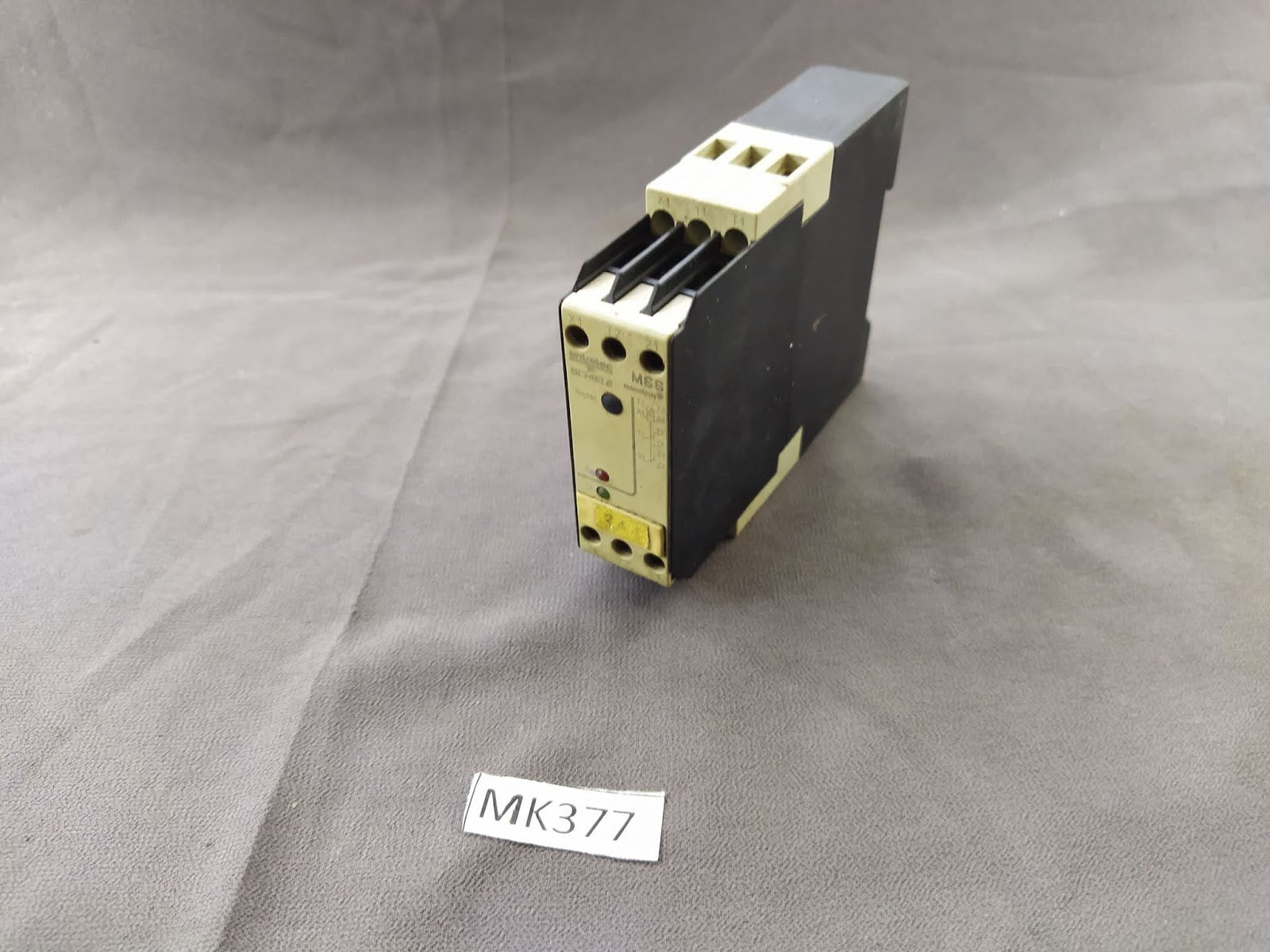 SCHIELE MSS MECOTRON THERMISTOR MOTOR PROTECTION RELAY 2.430.810.93 24V AC/DC