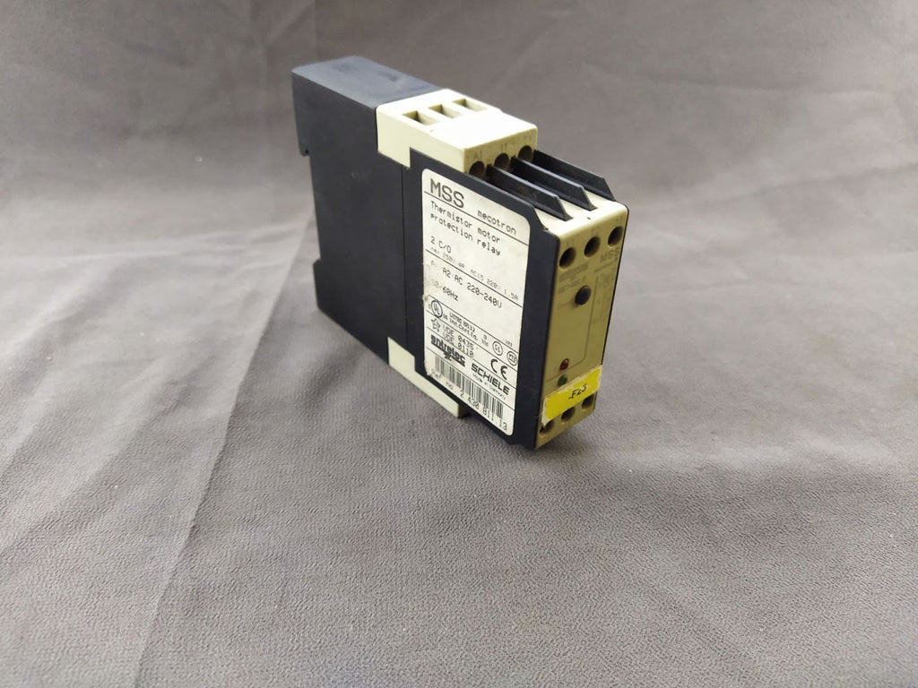 Schiele MSS Mecotron Thermistor Motor Protection Relay 2.430.811.13  220-240V
