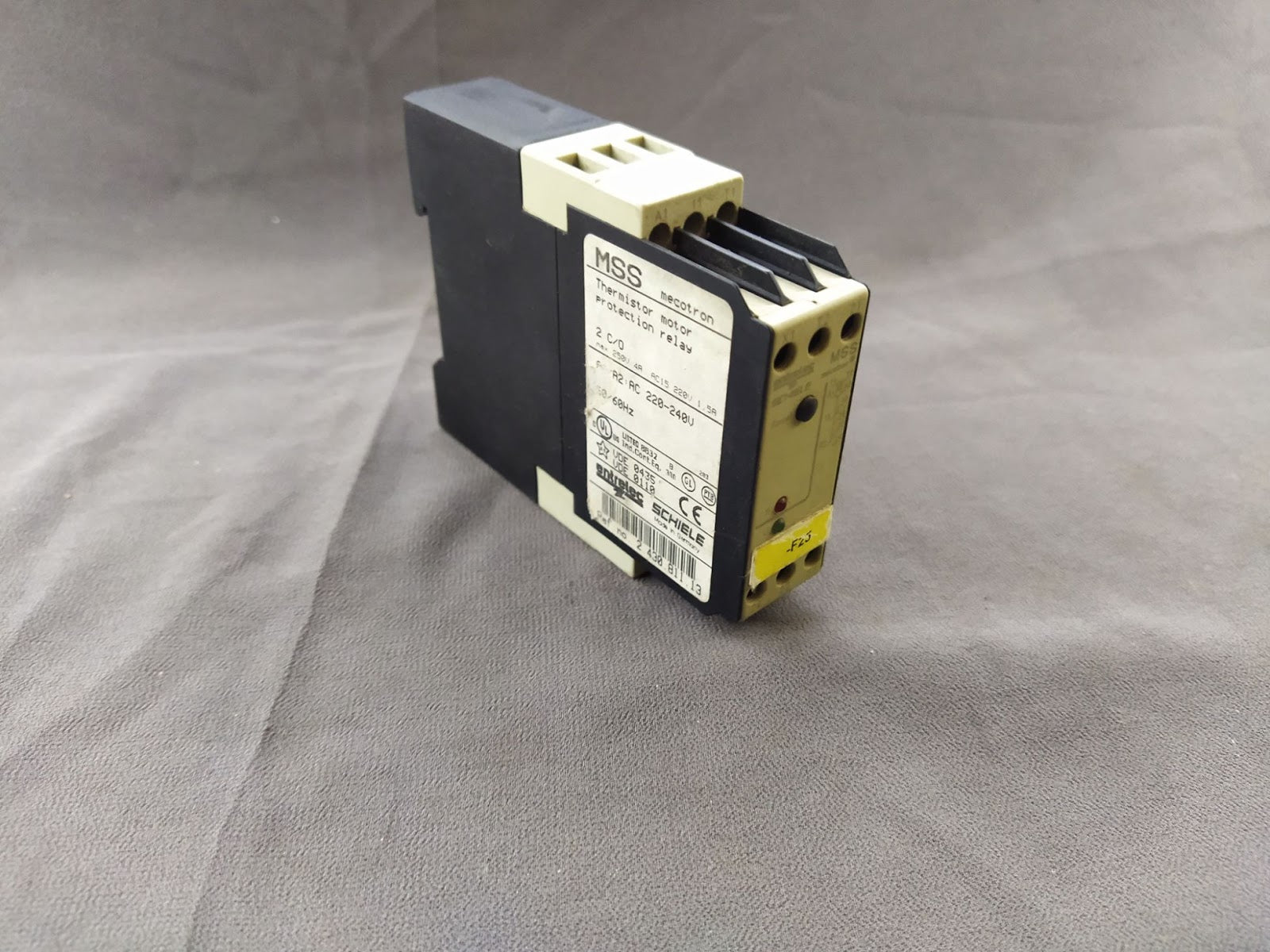 Schiele MSS Mecotron Thermistor Motor Protection Relay 2.430.811.13  220-240V