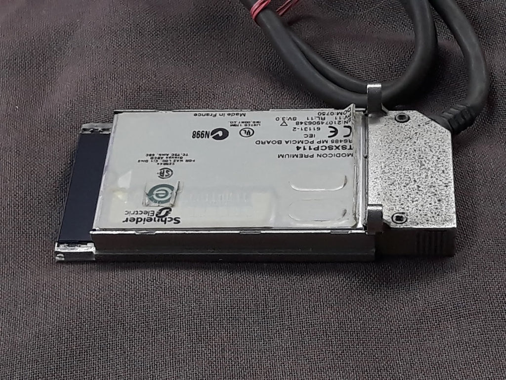 TSXSCP114 MODICON PREMIUM PCMCIA CARD FOR ATRIUM PROCESSOR