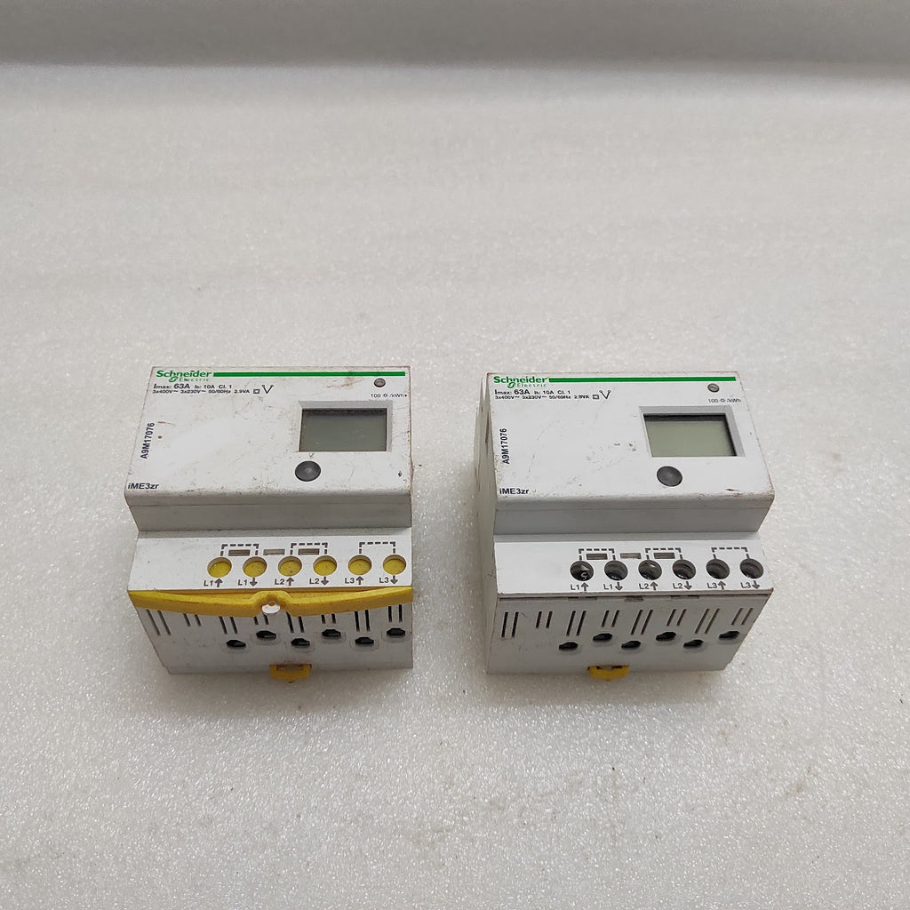 SE A9M17076 3-PH POWER METER IME3ZR 400V 0-63A