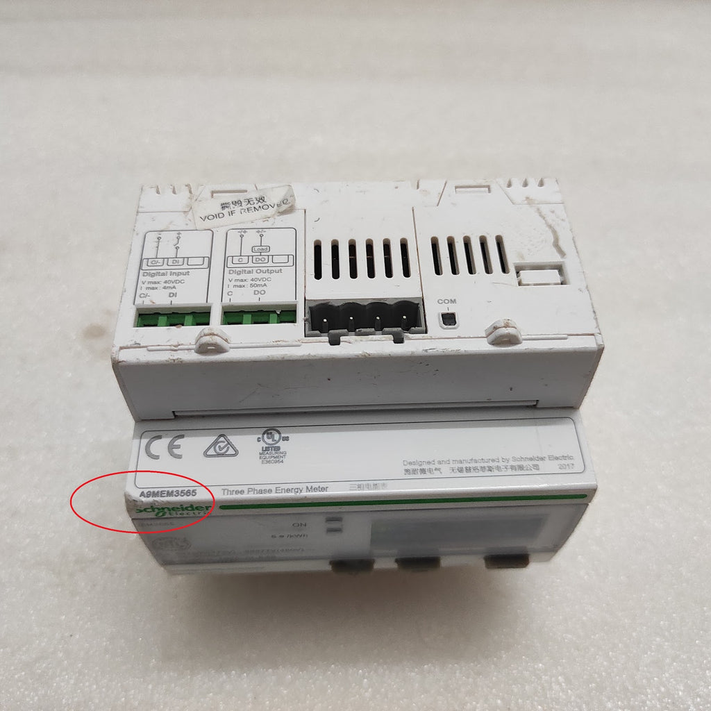 SE A9MEM3565 3-PH ENERGY METER IEM3555 BACNET MODULE