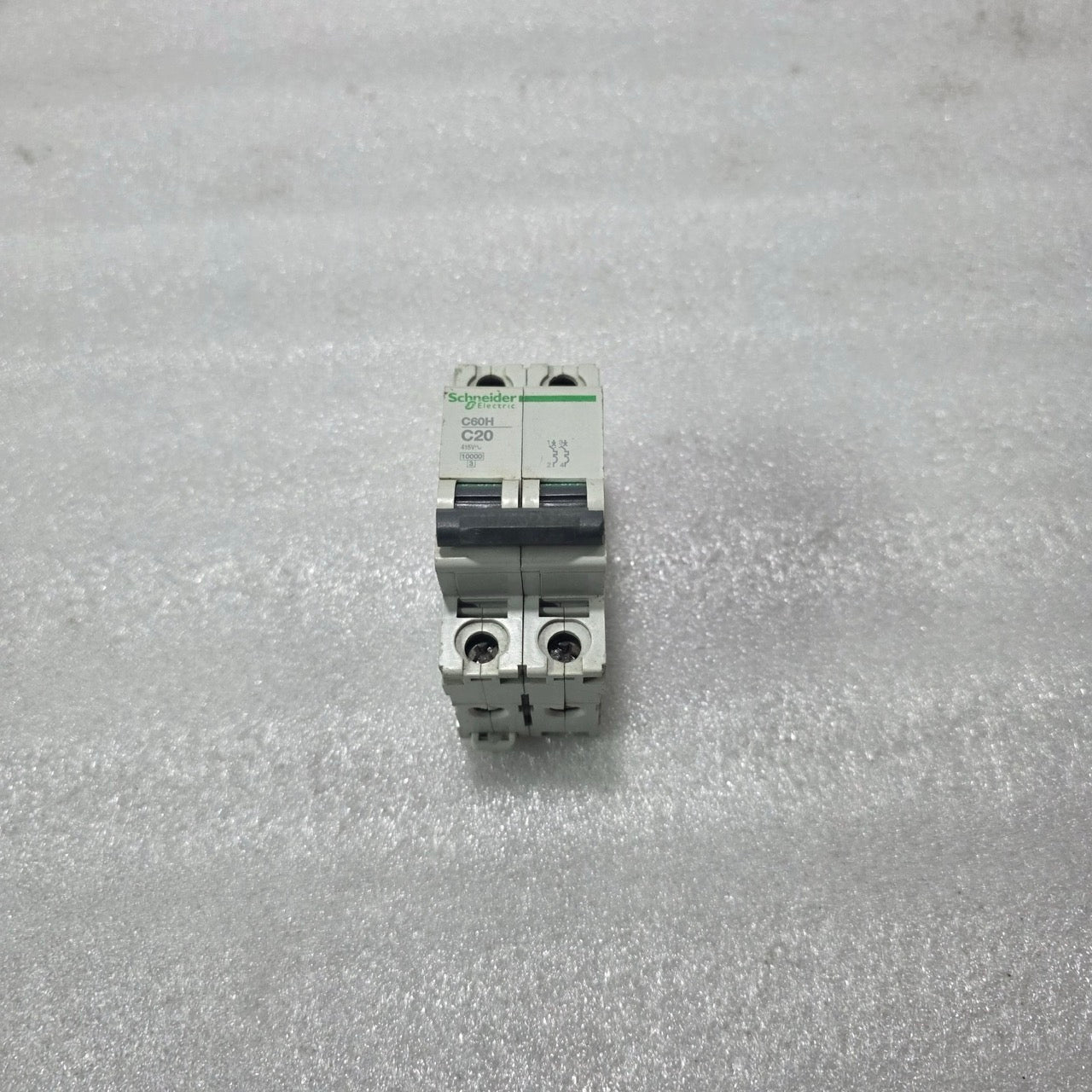 S ELECTRIC C60H C20 2 POLE MCB 20A 415V 10KA INDUSTRIAL CIRCUIT BREAKER