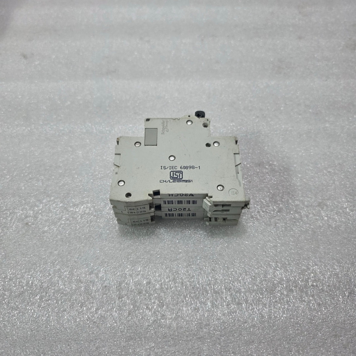 S ELECTRIC C60H C20 2 POLE MCB 20A 415V 10KA INDUSTRIAL CIRCUIT BREAKER