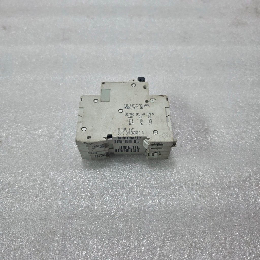 S ELECTRIC C60N C16 2 POLE MINIATURE CIRCUIT BREAKER MCB 16A 400V