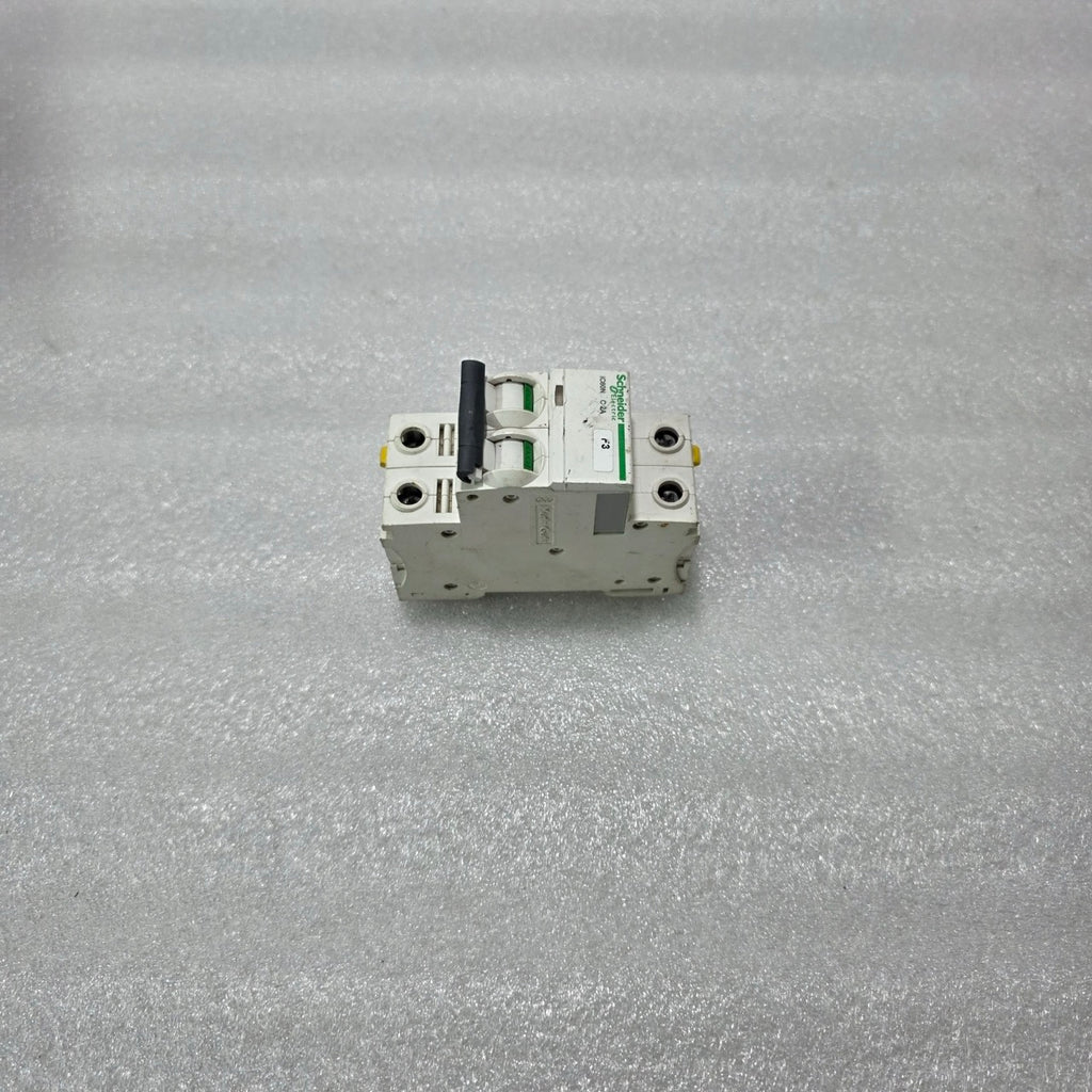 S ELECTRIC IC60N C2A 2 POLE MINIATURE CIRCUIT BREAKER (MCB) 400V 6KA