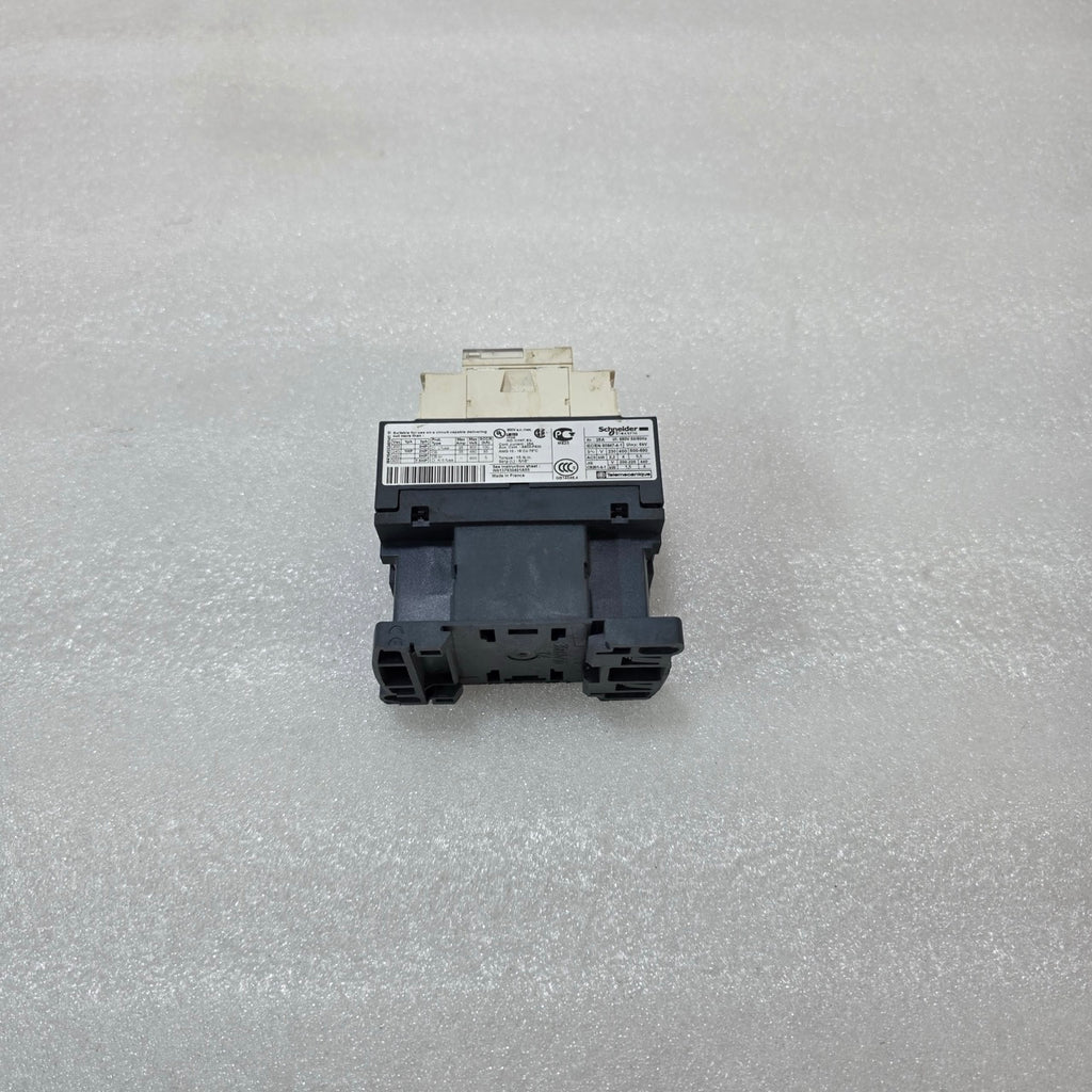 S ELECTRIC LC1D09 CONTACTOR 9A 3 POLE TESYS D WITH 1NO+1NC AUXILIARY