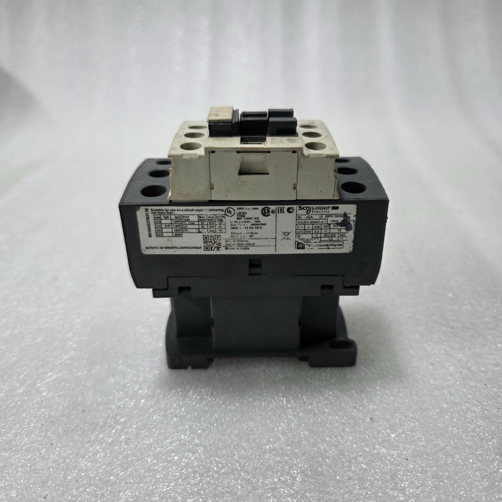 S ELECTRIC LC1D25 TESYS D AC CONTACTOR 25A 3 POLE | 5.5–15KW