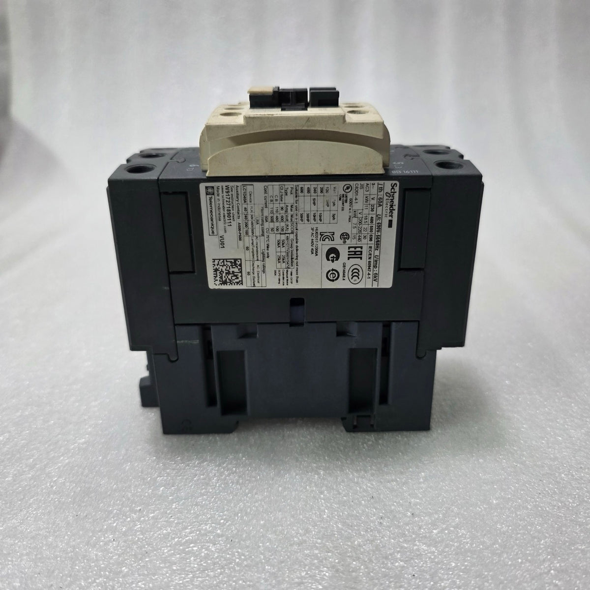 S ELECTRIC LC1D40A TESYS D AC CONTACTOR 40A 3 POLE | 11–30KW MOTOR CONTROL | 230