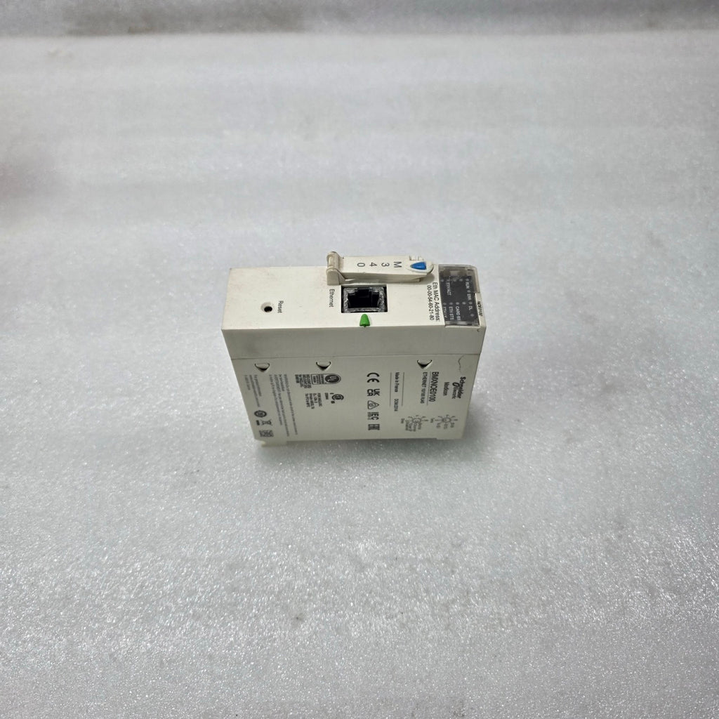 S ELECTRIC MODICON BMXNOE0100 ETHERNET COMMUNICATION MODULE