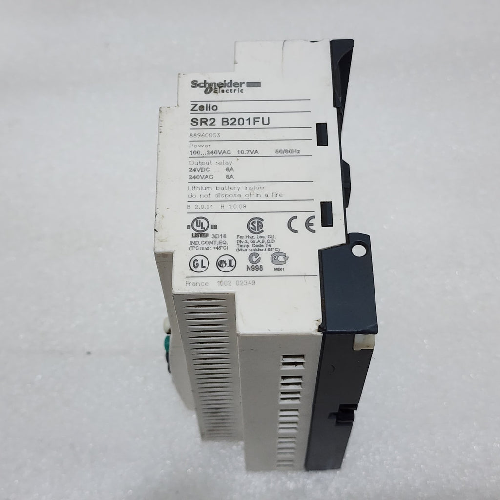 SR2 B201FU ZELIO LOGIC RELAY 100-240VAC 88960053